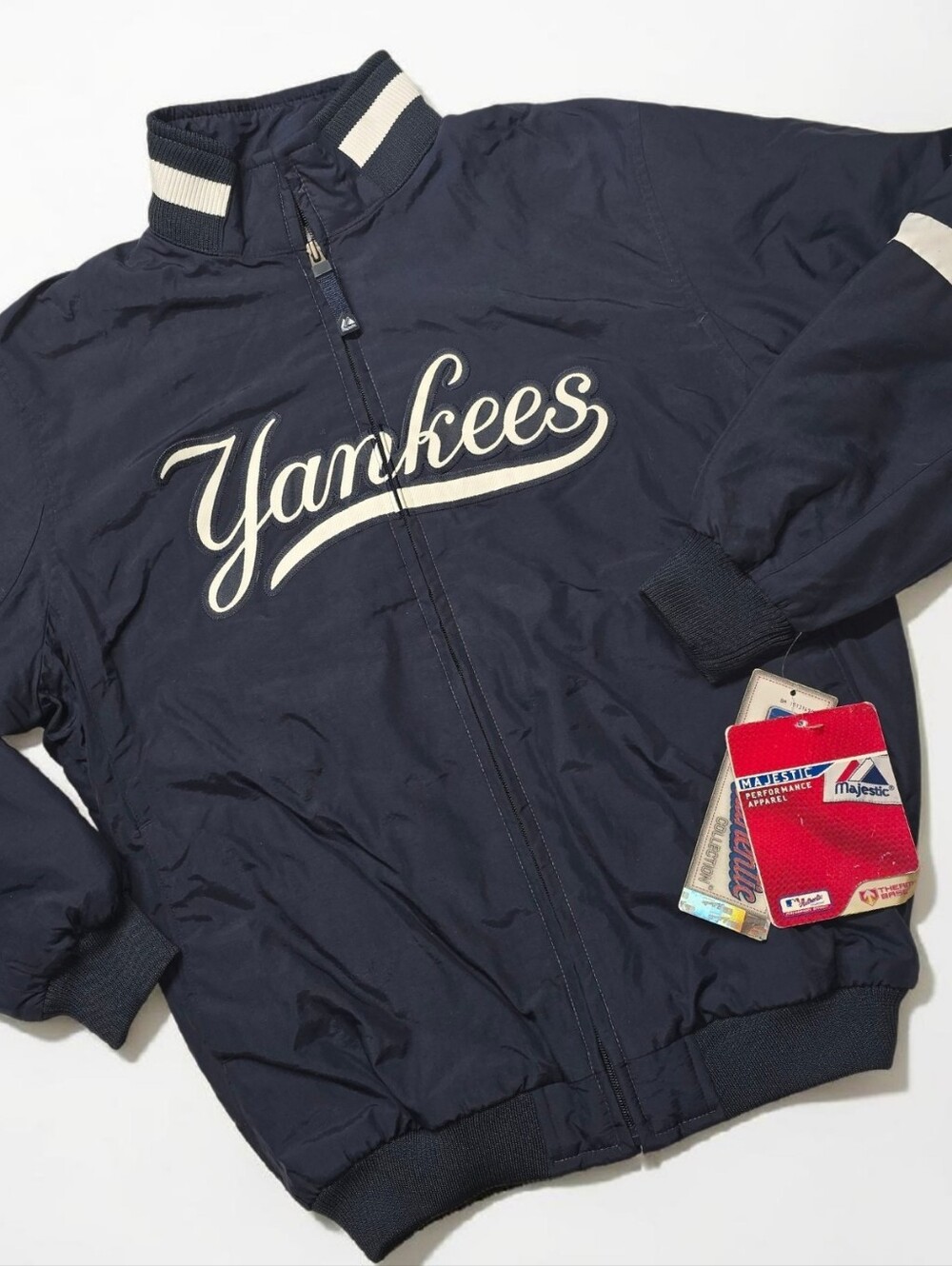NWT Majestic New York Yankees ThermaBase Jacket NYY Youth Large